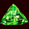 20 diamonds green stone symbol