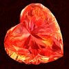 20 diamonds red stone symbol