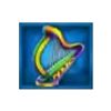 3 lucky rainbows harp symbol