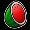 5 flaring fruits watermelon symbol