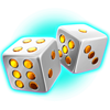 7 gold gigablox dice symbol