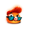 7 piggies orange pig symbol