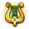 9 pots of gold harp symbol