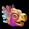 amazon kingdom purple head symbol