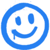 big bang boom smiley symbol