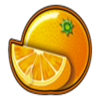 big spinner orange symbol