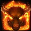 blazing bull bull symbol