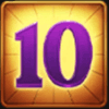 book of wizard double chance 10 symbol