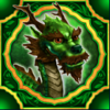 dragon spin green dragon symbol