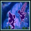 enchanted forest fairy silhouettes symbol