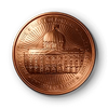 flip royale bronze coin symbol