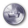 flip royale silver coin symbol