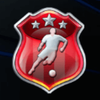 football champions cup powerpoints attacker symbol