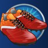 football star boots symbol