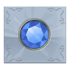 genies touch blue jewel symbol