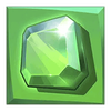 gold lab green gem symbol