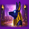 golden egypt dog symbol