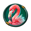 great rhino deluxe flamingo symbol