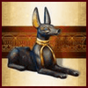 lady of egypt dog symbol