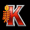 lightning shenlong k letter symbol