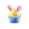 lucky easter cupcake symbol