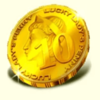 lucky ladys charm deluxe coin symbol