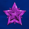 magic stars five purple star symbol