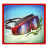 nice catch 2 doublemax underwater goggles symbol