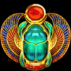 pyramids of giza beetle symbol