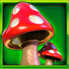 rainbow riches fortune favours mushroom symbol