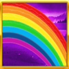 rainbow riches fortune favours rainbow symbol