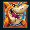 razor returns orange shark symbol