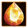 reel gems deluxe orange symbol