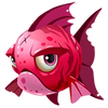 shark frenzy red fish symbol