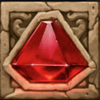 temple tumble megaways red gem symbol