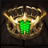 throne of gold crown symbol