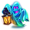 tricks and treats ghost symbol