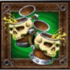 troll hunters two beer mugs symbol