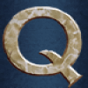 white king q letter symbol