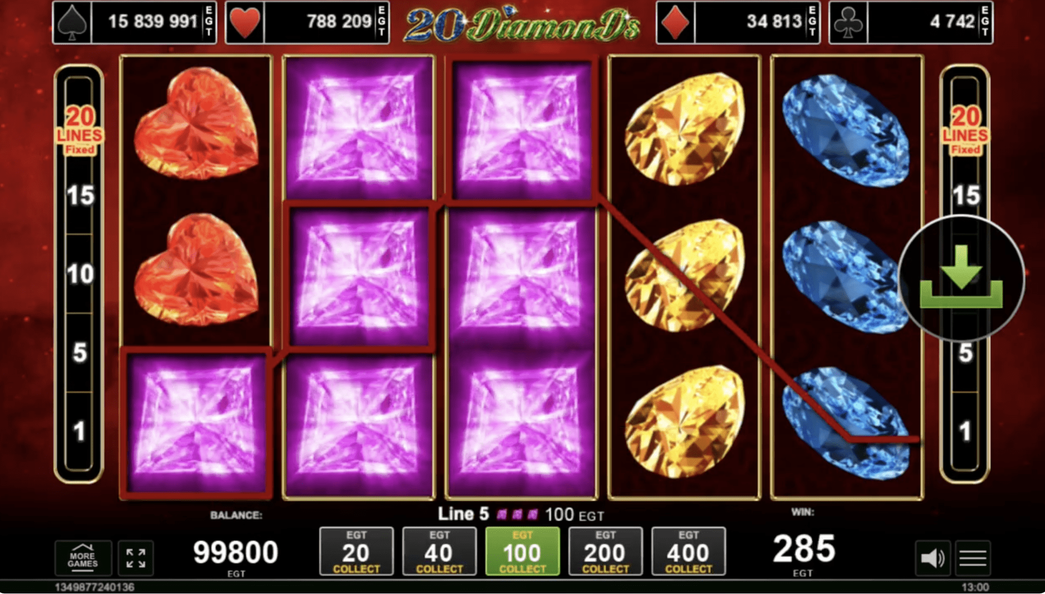 Screenshot 20 Diamonds 2 