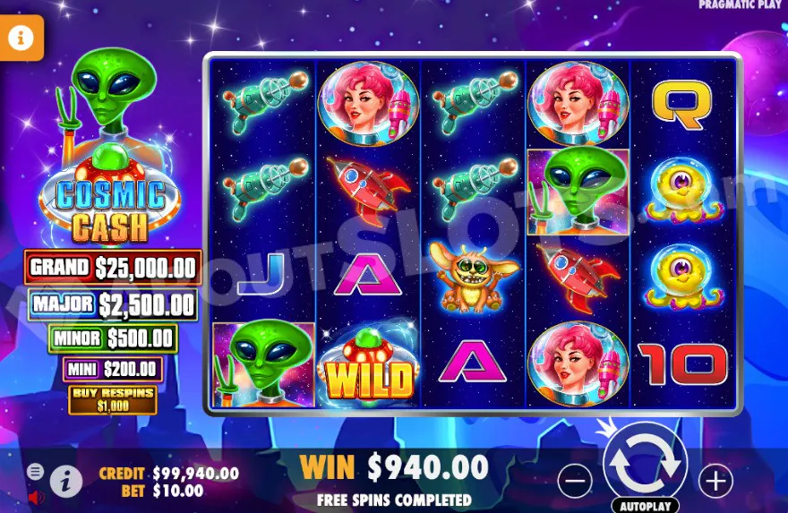 Blast Off to Cosmic Cash — An Online Slot That’s Out of This World