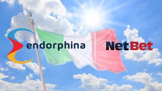 NetBet Italy Announces Partnership with Top Game Provider Endorphina