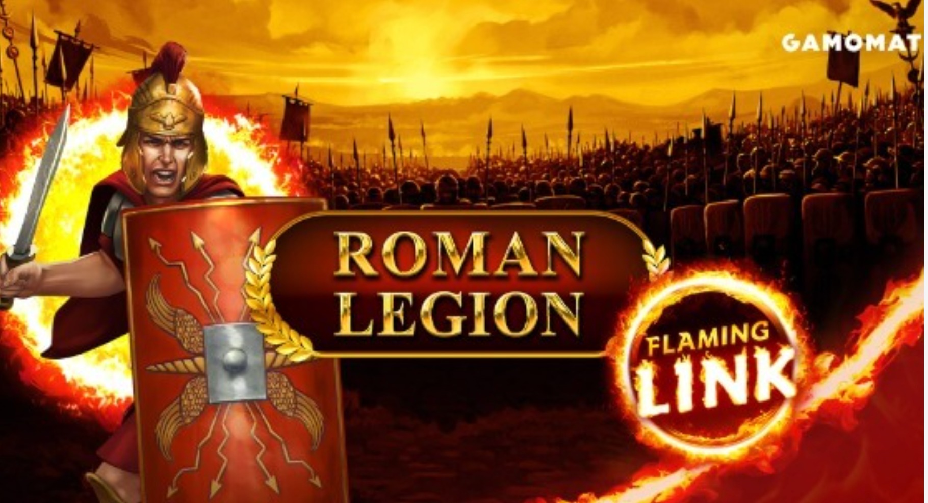 Roman Legion Flaming Link: GAMOMAT’s Thrilling New Slot Game Unveiled