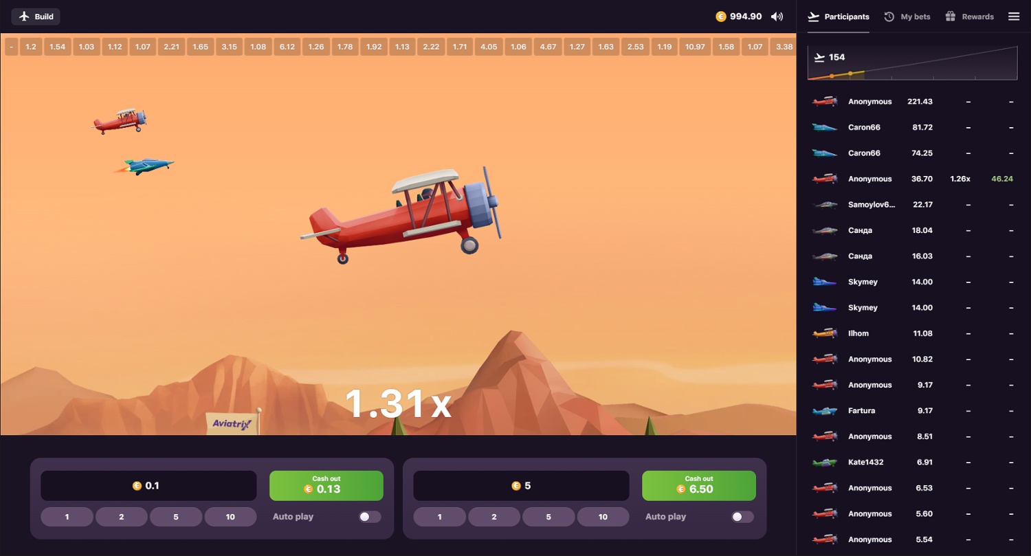 Screenshot Aviatrix 1 