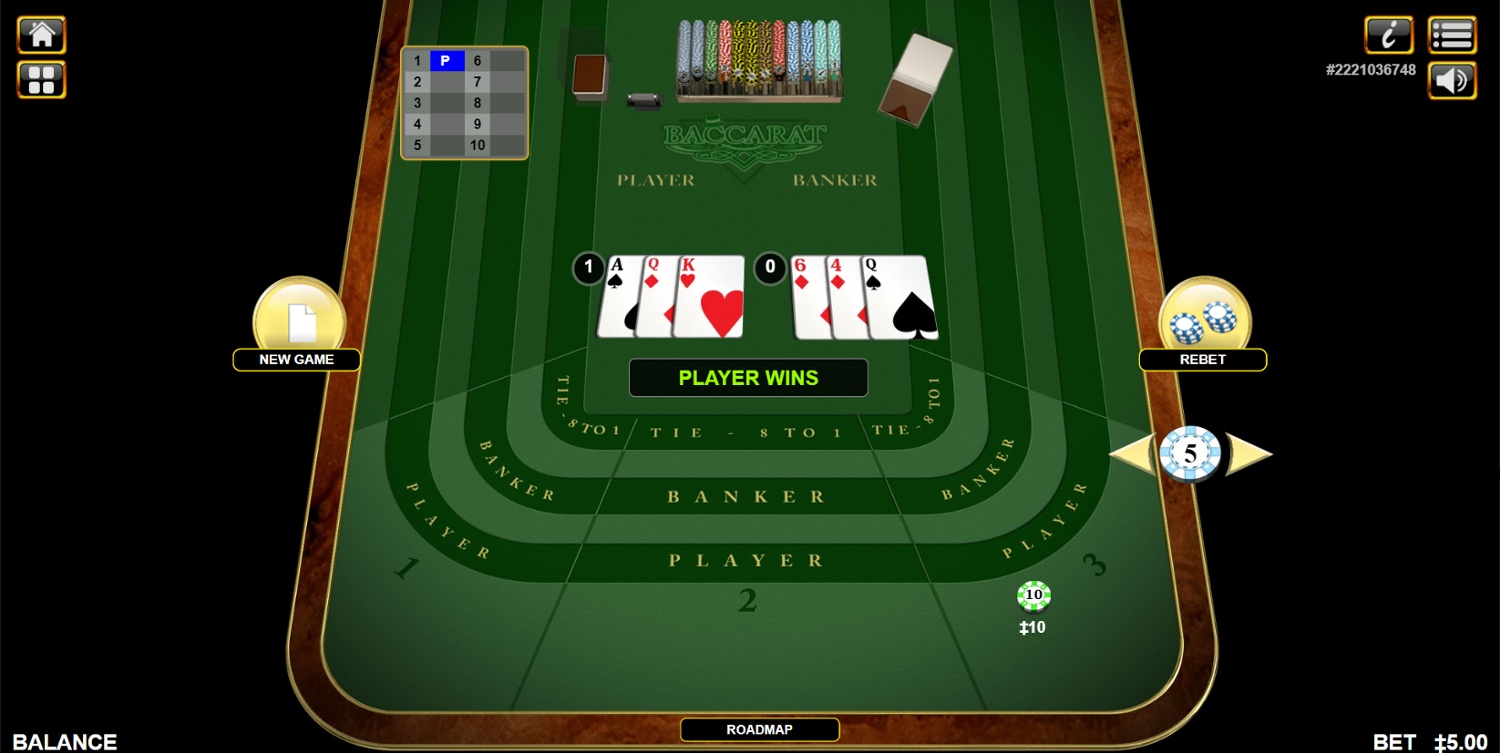 Screenshot Baccarat (Habanero) 1 