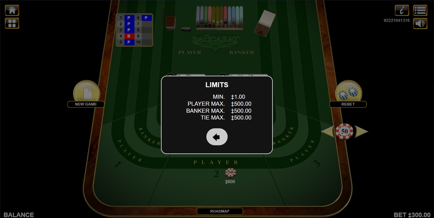 Screenshot Baccarat (Habanero) 2 