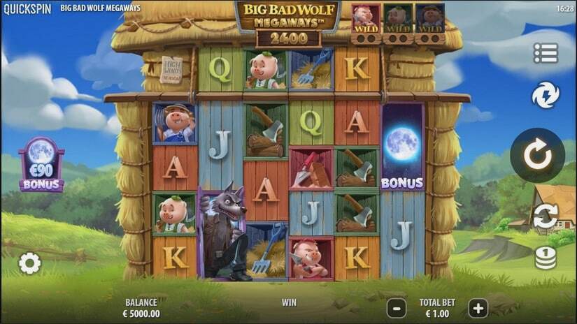 Screenshot Big Bad Wolf Megaways 4 