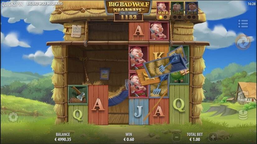 Screenshot Big Bad Wolf Megaways 5 