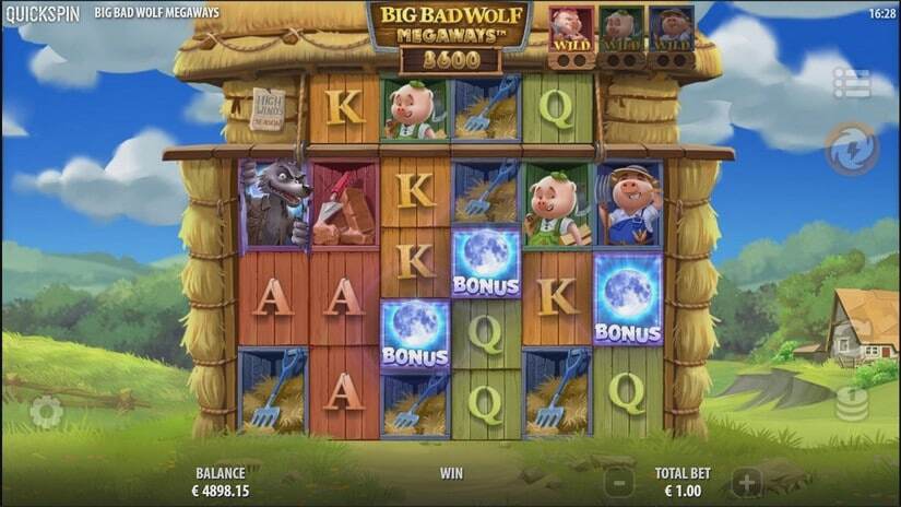 Screenshot Big Bad Wolf Megaways 6 