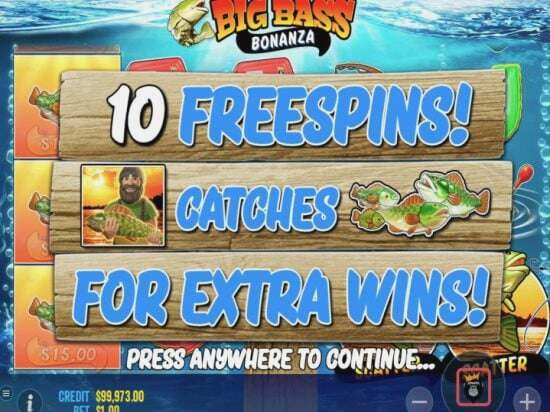 Screenshot Big Bass Bonanza 8 